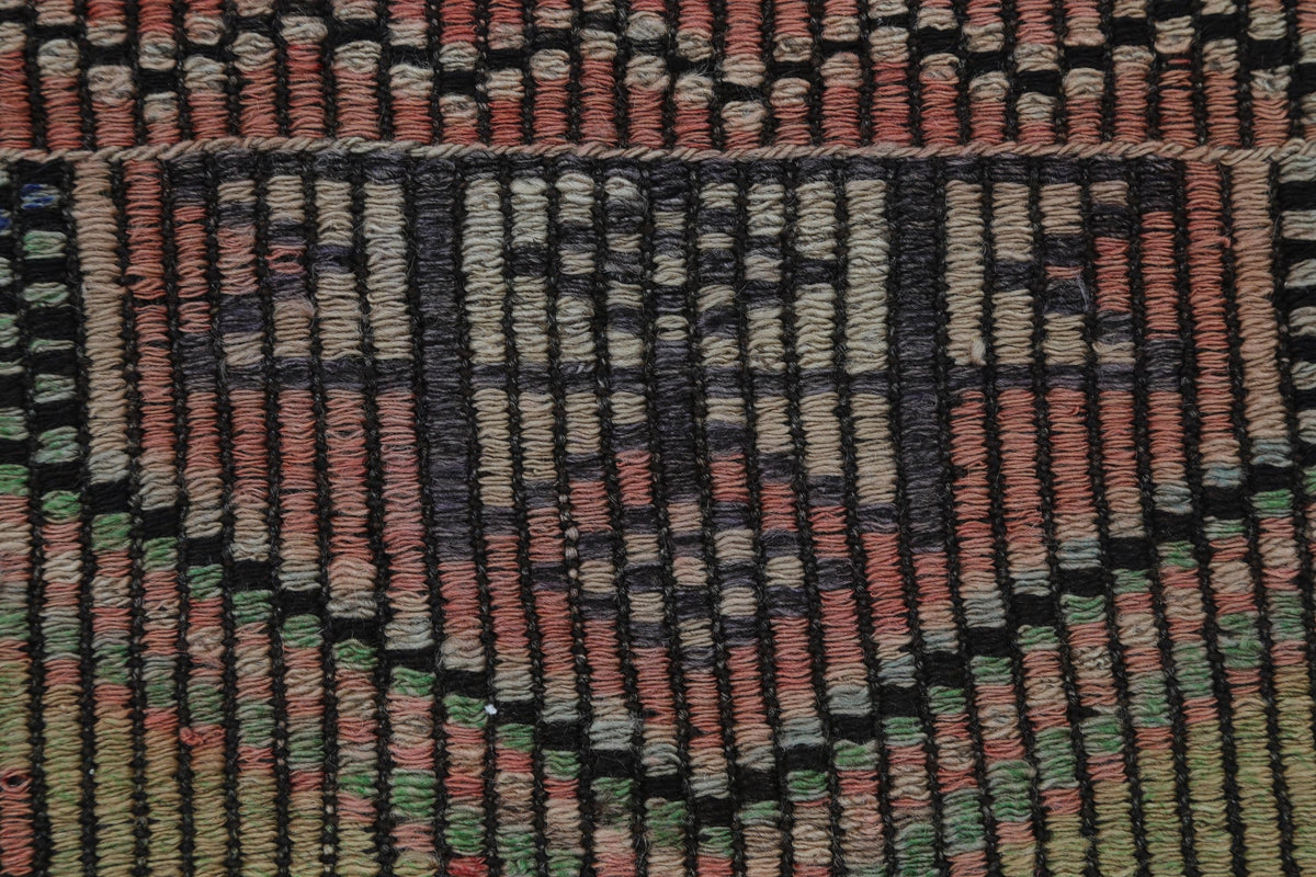 2x3 Vintage Turkish Tapestry Rug, Handmade Flatweave Wall Hanging, Vintage Kilim Textile Wall Art, Wool Tapestry