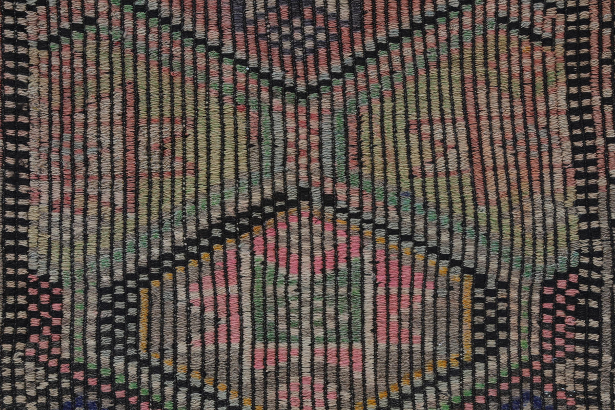2x3 Vintage Turkish Tapestry Rug, Handmade Flatweave Wall Hanging, Vintage Kilim Textile Wall Art, Wool Tapestry