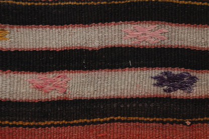 2x3 Vintage Turkish Patchwork Tapestry Rug, Handwoven Kilim Textile Wall Hanging, One of a Kind Wall Art