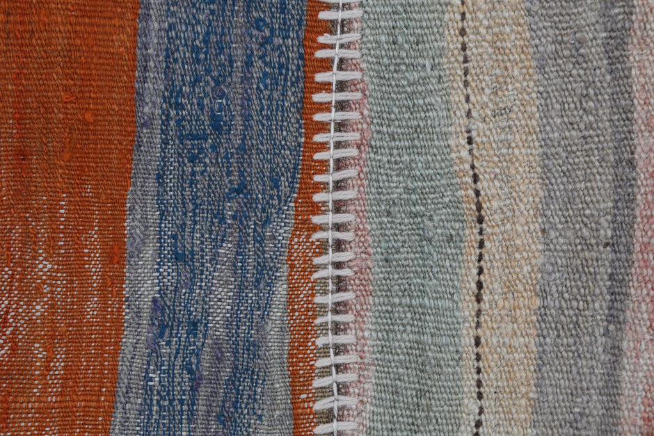 2x3 Vintage Turkish Tapestry Rug, Wool Patchwork Kilim Wall Hanging, Woven Textile Wall Art