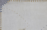 Vintage Turkish Tapestry Rug, Minimalist (3'6" x 4'3") - photo 4 of 9