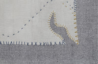 Vintage Turkish Tapestry Rug, Minimalist (3'6" x 4'3") - photo 7 of 9