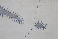 Vintage Turkish Tapestry Rug, Minimalist (3'6" x 4'3") - photo 6 of 9