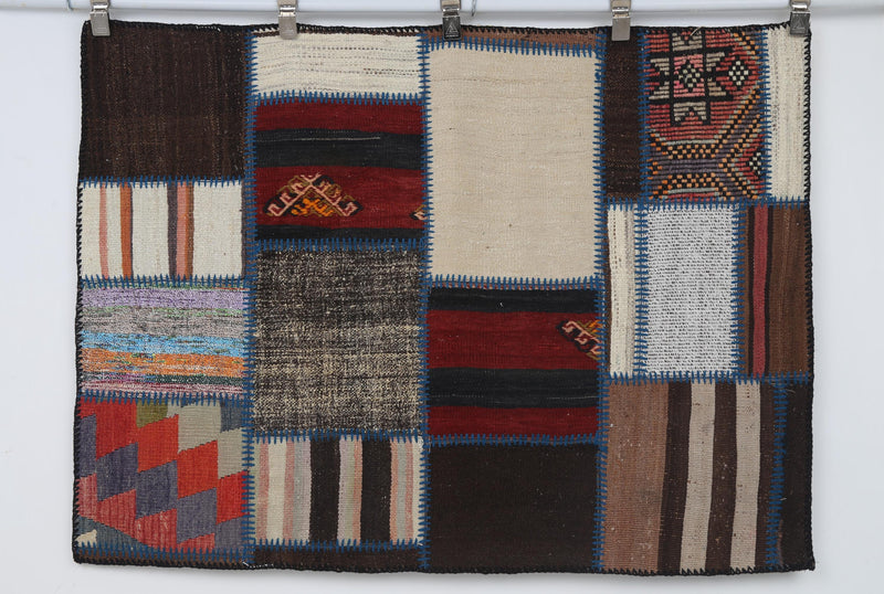 Vintage Turkish Kilim Tapestry Rug (2'11" x 4'5")