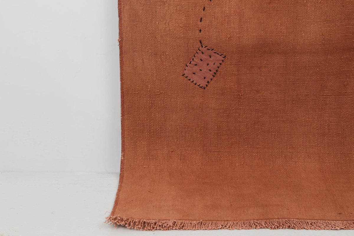 2x7 Vintage Turkish Hemp Runner Rug, Handmade Kilim, Narrow Hallway Rug, Vintage Anatolian Hemp Rug