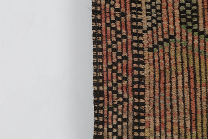 2x3 Vintage Turkish Tapestry Rug, Handmade Flatweave Wall Hanging, Vintage Kilim Textile Wall Art, Wool Tapestry