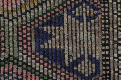 2x3 Vintage Turkish Tapestry Rug, Handmade Flatweave Wall Hanging, Vintage Kilim Textile Wall Art, Wool Tapestry