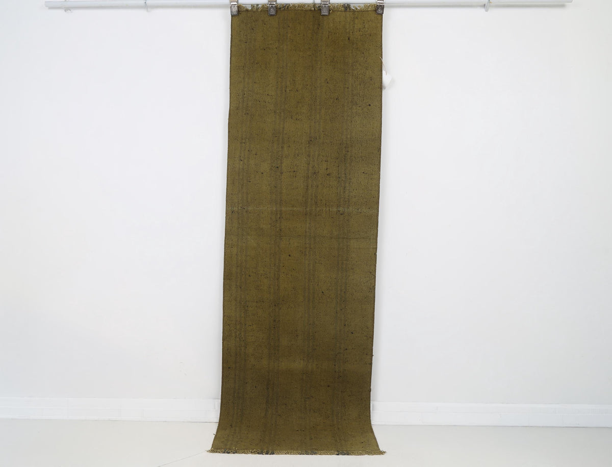2x7 Vintage Turkish Flatweave Rug, Handwoven Wool Hemp Runner Rug, Old Kilim Hallway Rug