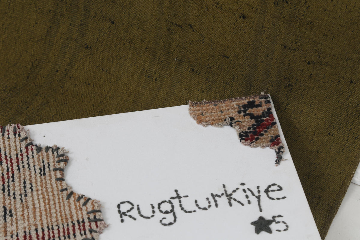 2x7 Vintage Turkish Flatweave Rug, Handwoven Wool Hemp Runner Rug, Old Kilim Hallway Rug