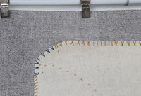 Vintage Turkish Tapestry Rug, Minimalist (3'6" x 4'3") - photo 3 of 9
