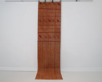 Vintage Turkish Wool Kilim Runner Rug, Orange (2x7) - photo 1 of 8