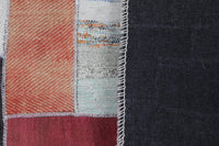 Vintage Turkish Kilim Tapestry Rug (3'5" x 3'10") - photo 6 of 7
