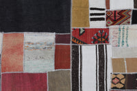Vintage Turkish Kilim Tapestry Rug (3'5" x 3'10") - photo 4 of 7