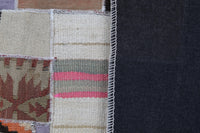 Vintage Turkish Kilim Tapestry Rug (3'4" x 4'1") - photo 7 of 9