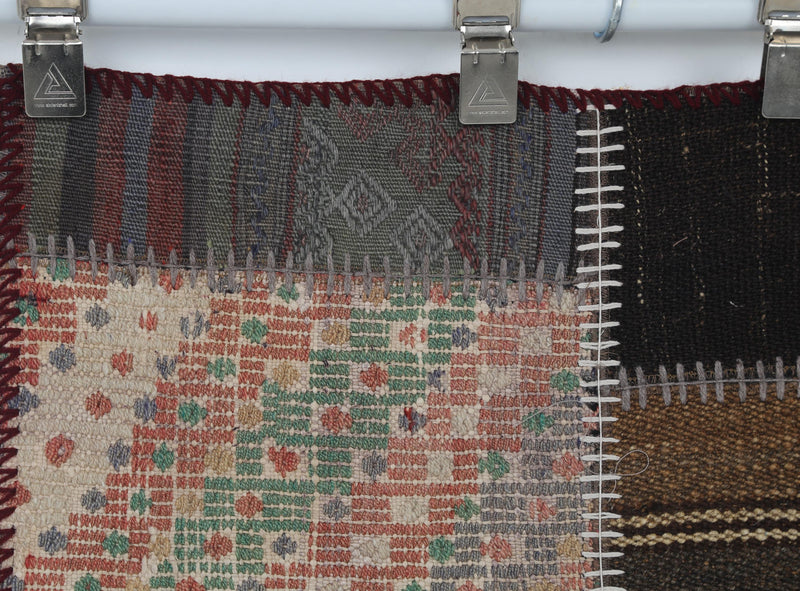 Vintage Turkish Kilim Runner Rug, Multicolor (2' x 5'11")