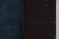 Vintage Turkish Hemp Runner Rug, Dark Blue (3x8) - photo 6 of 7