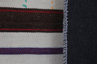 Vintage Turkish Kilim Tapestry Rug, Cotton Wool (3'3" x 4'4") No. 250039 - photo 7 of 9