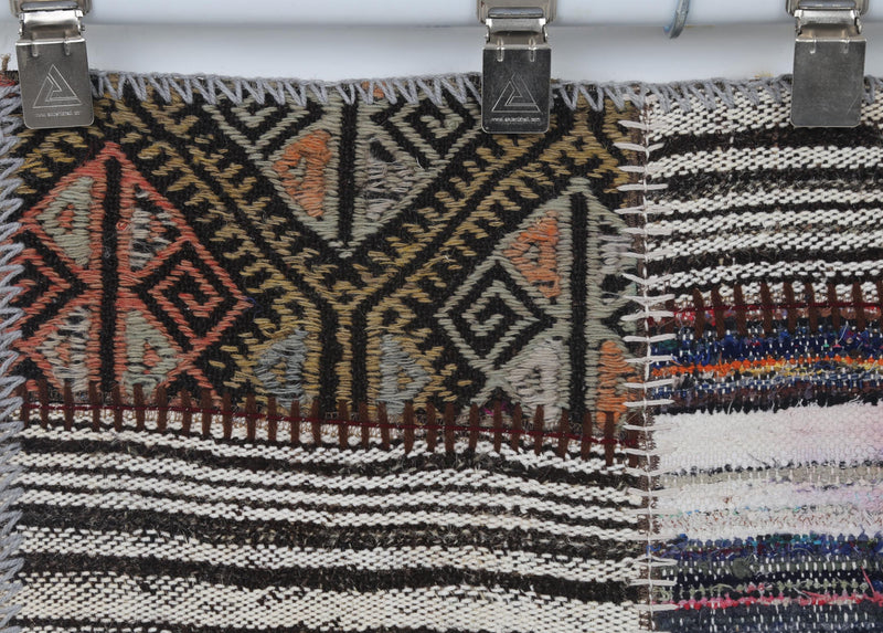 Vintage Turkish Kilim Runner Rug, Multicolor (2' x 6'1")