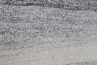 Vintage Turkish Wool Flatweave Runner Rug, Beige Grey (2x5) - photo 6 of 8