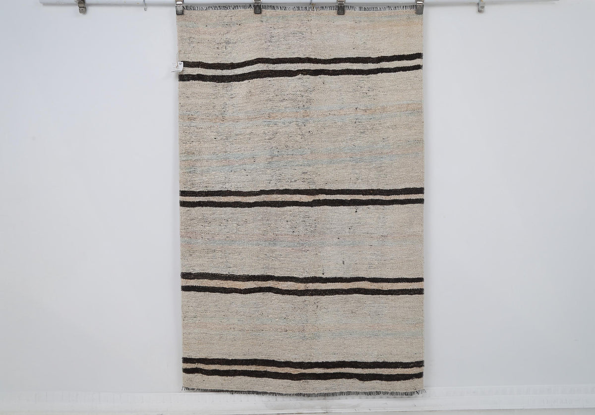Vintage Turkish Hemp Kilim Rug (4x6) - photo 1 of 8