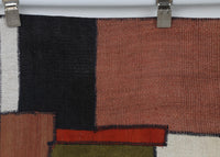 Vintage Turkish Patchwork Tapestry Rug, Abstract Geometric (3'3" x 4'2") - photo 3 of 9