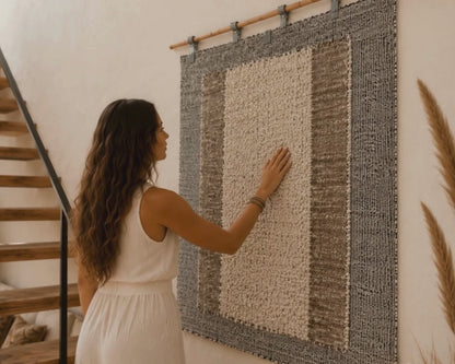Custom Size Handmade Textile Wall Hanging